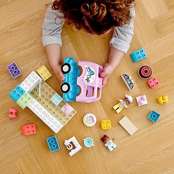 LEGO DUPLO Town Bakery 10928 Educational Play Cafe Toy for Toddlers, Great Gift for Kids Ages 2 and Over (46 Pieces)