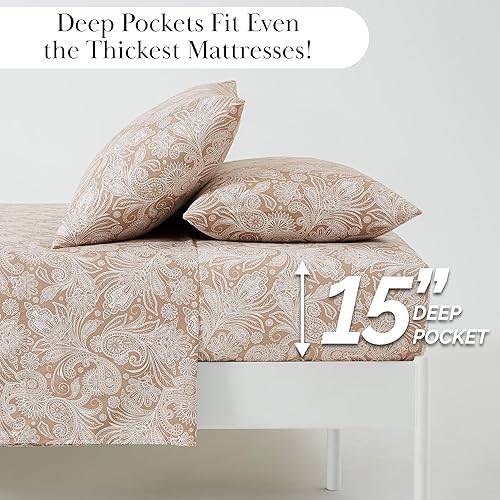 Miniatura 2 de Southshore Fine Living, Inc. - Juego de sábanas estampadas de microfibra