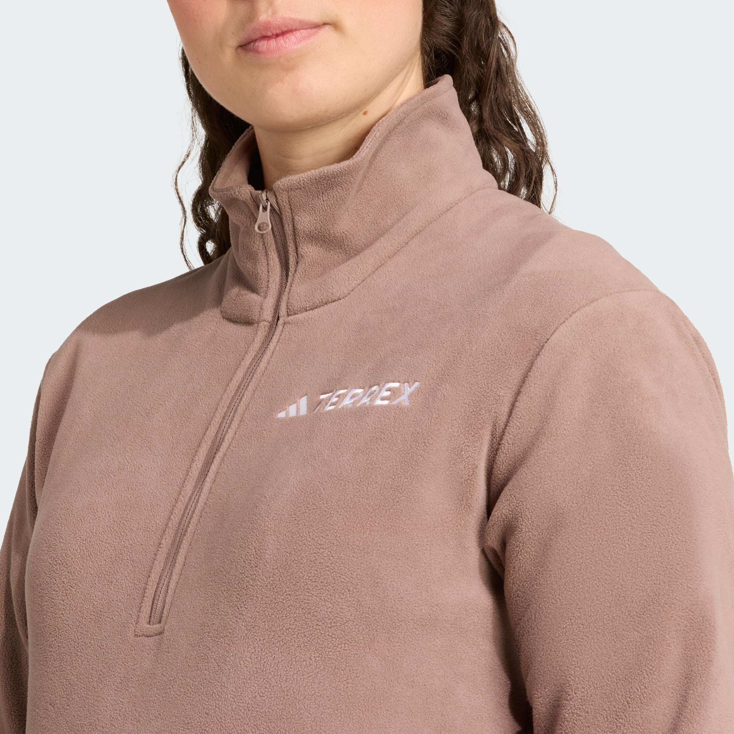 adidas Women Giacca Multi Essentials 1/2 Zip Fleece