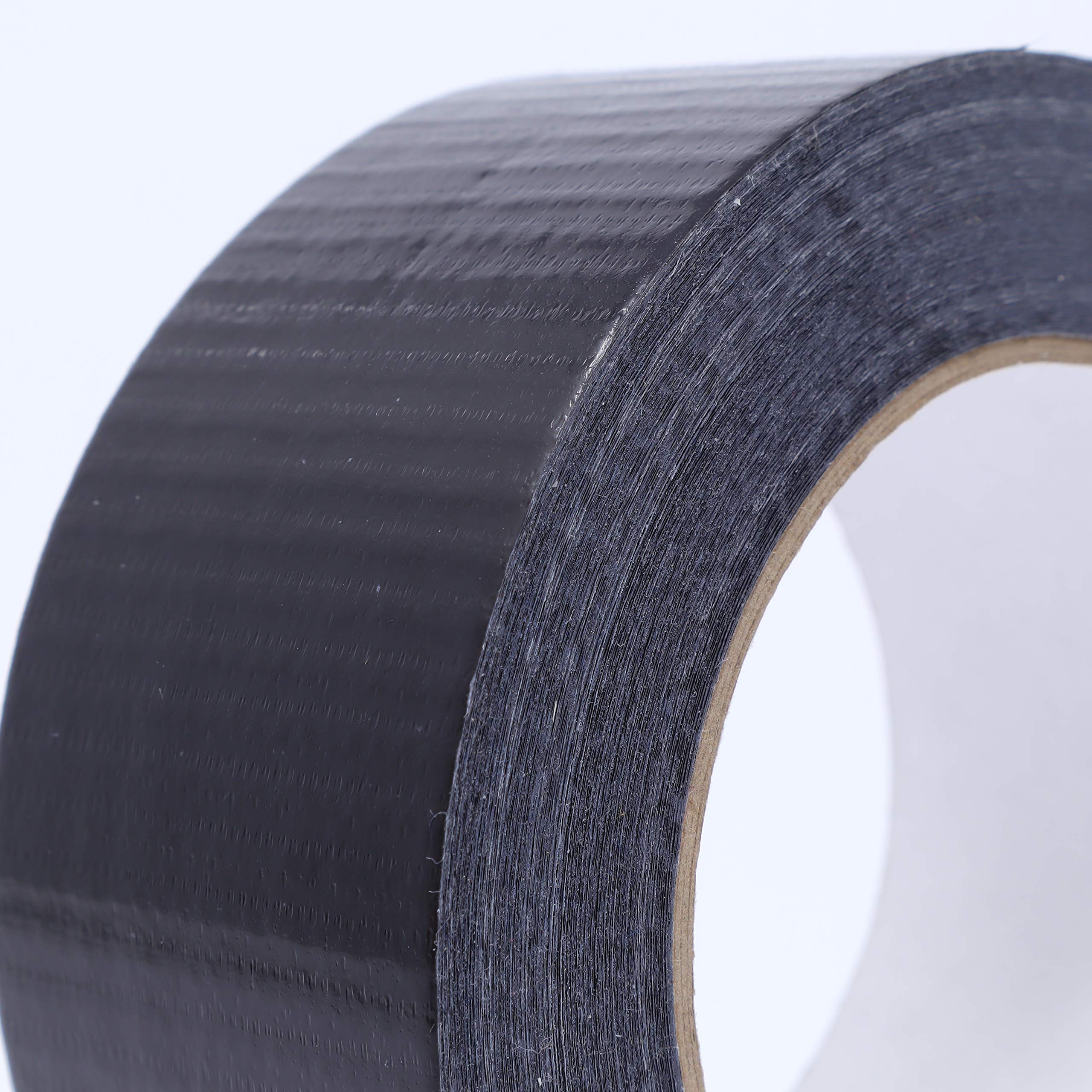 gws Allzweckband in Premium-Qualität | kräftiges Gewebe-Klebeband | Panzertape extrem reißfest (24, schwarz | 48 mm)