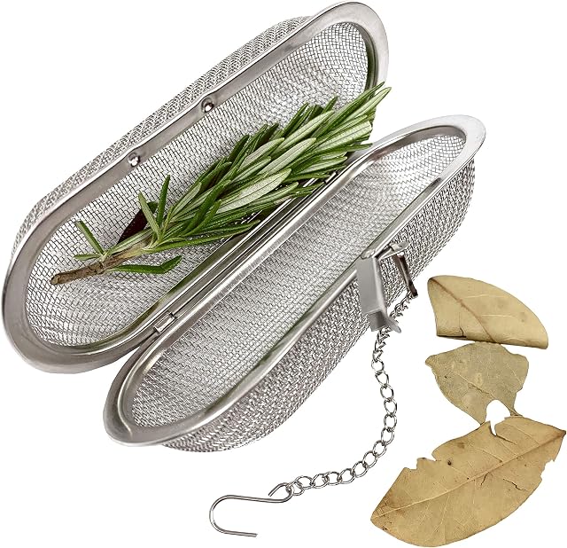 Large Stainless Steel Herb and Spice Infuser for Cooking