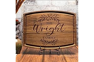 Personalized Cutting Board, Engraved Wood Cutting Boards - Custom Gift for Mom