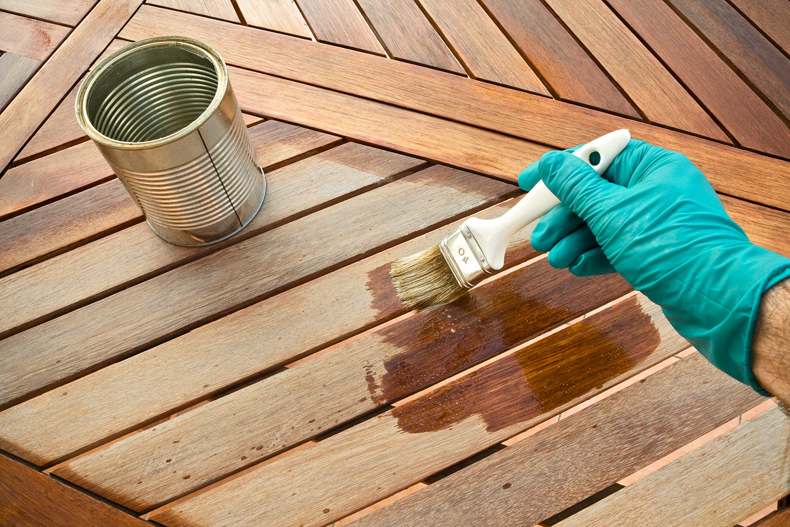 CAIRCON Huile de lin cuite incolore - Protectrice du bois, meuble, mobilier de jardin, liège - 5L