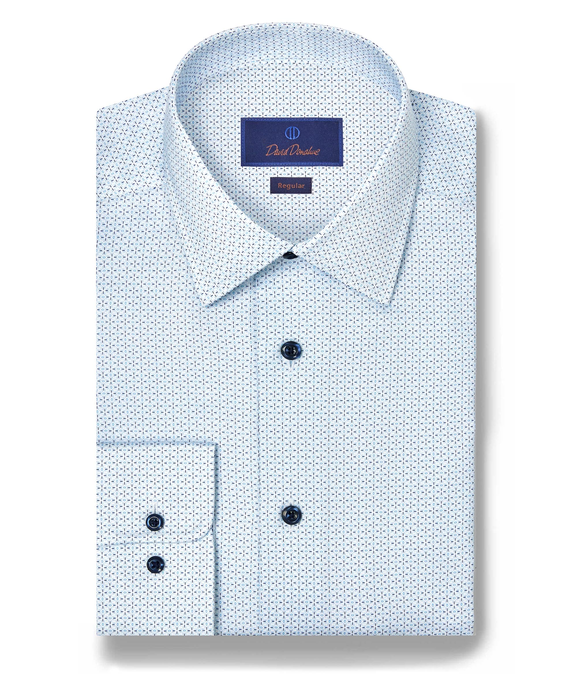 David Donahue Fashion Dress Shirt
