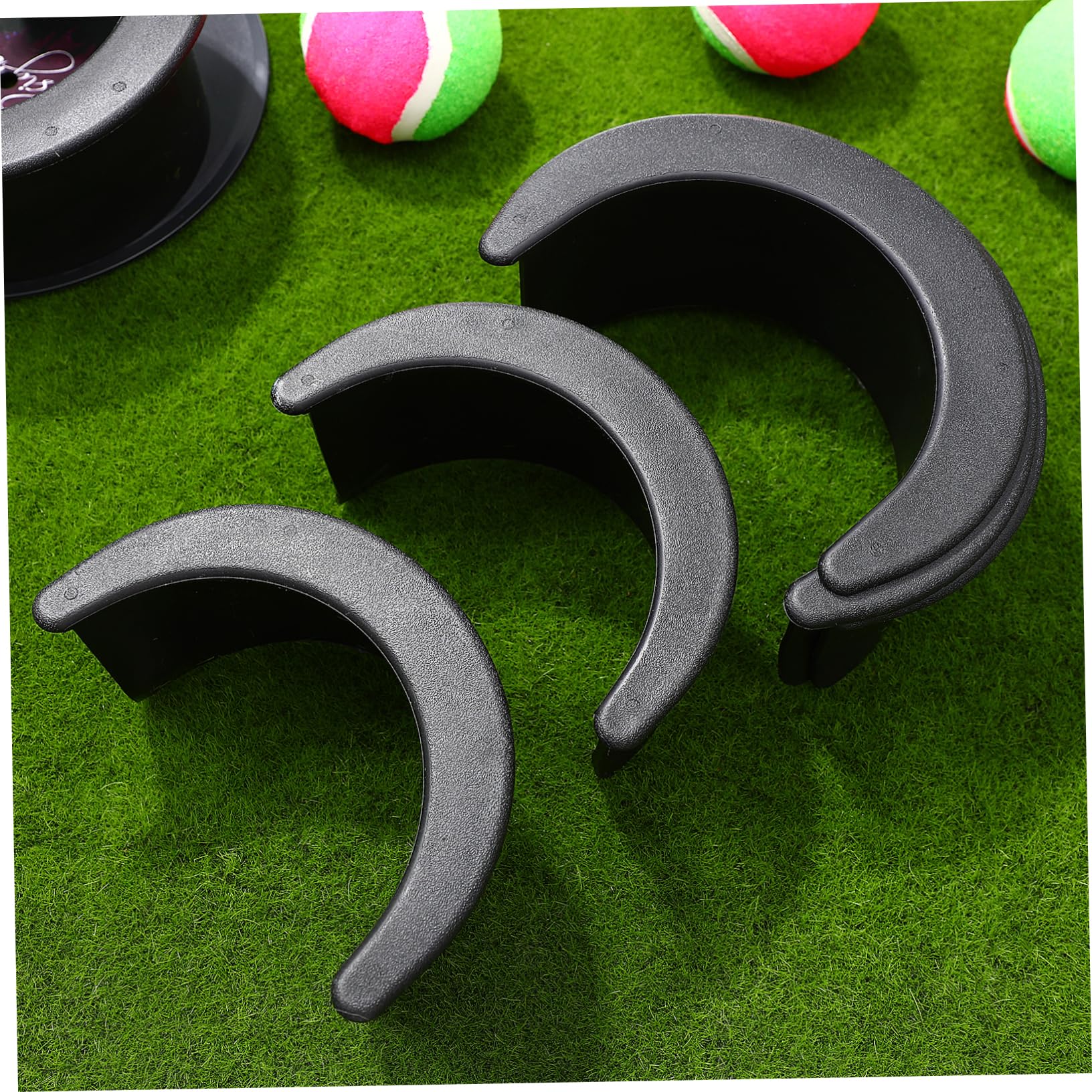 INOOMP 6 Set di Rivestimenti per Tavoli da Biliardo Copertura Completa Nera per Mobile 6 Pezzi*6