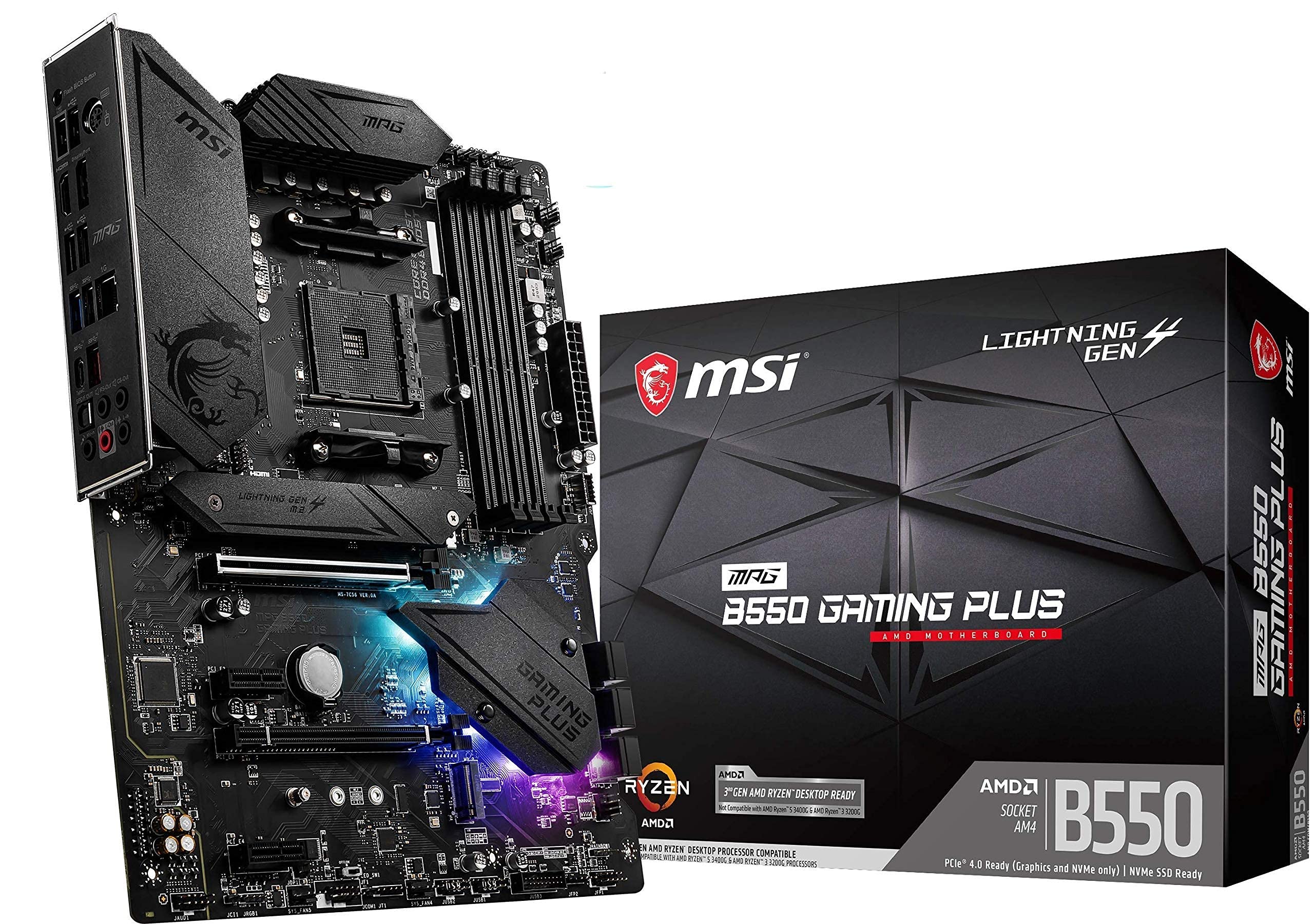 Amazon.com: MSI MPG AMD B550 Gaming Plus Socket AM4 ATX DDR4
