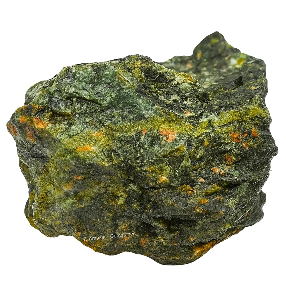 Amazing Gemstone Flower Stone Raw Crystals and Healing Stones, Natural Rocks For Tumbling - DIY Raw Stones And Crystals (1 Piece)