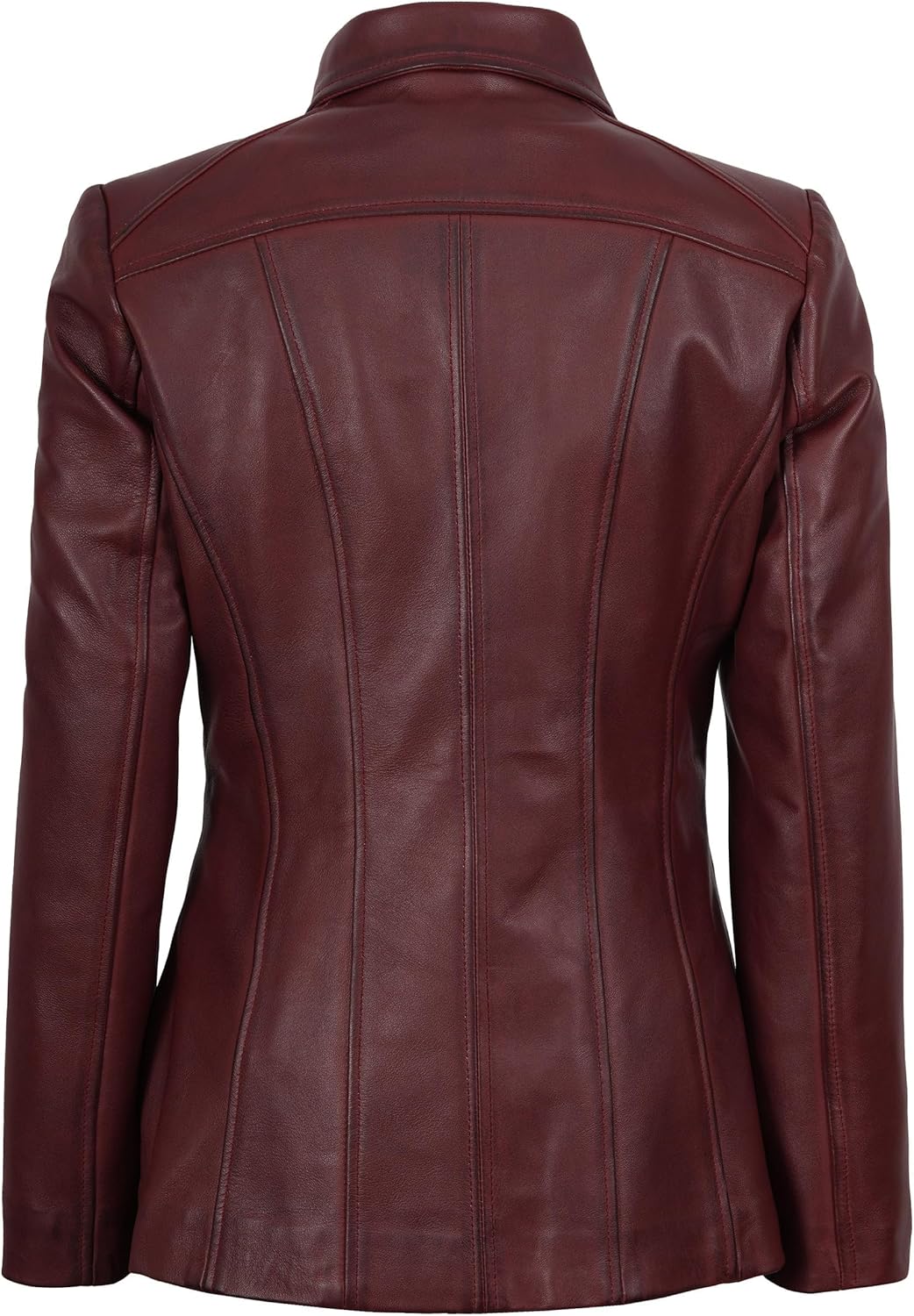 Decrum Leather Jacket Women - Casual Coat Style Real Lambskin Leather Jackets for Women - Image 4