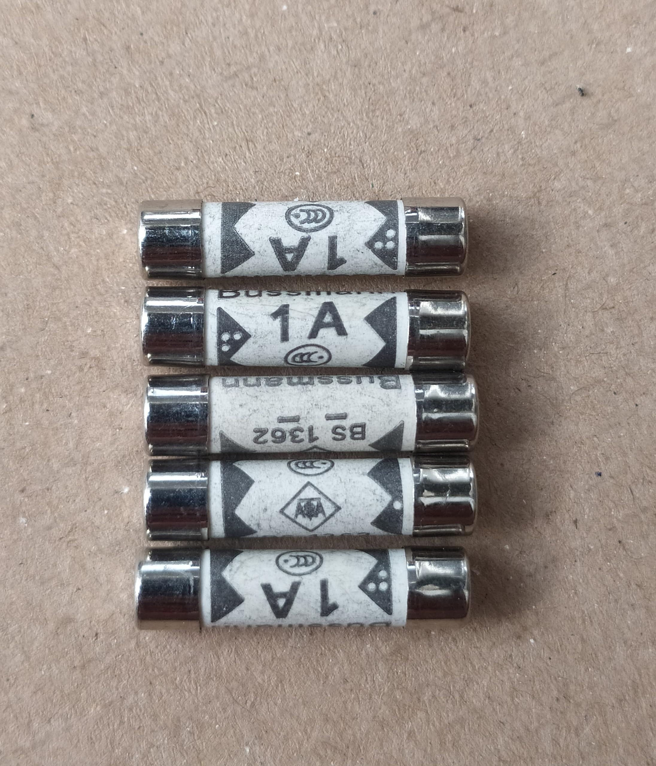 6x25mm Ceramic Fuses - 5 Pack -11 6x25mm Ceramic Fuses - 5 Pack -11