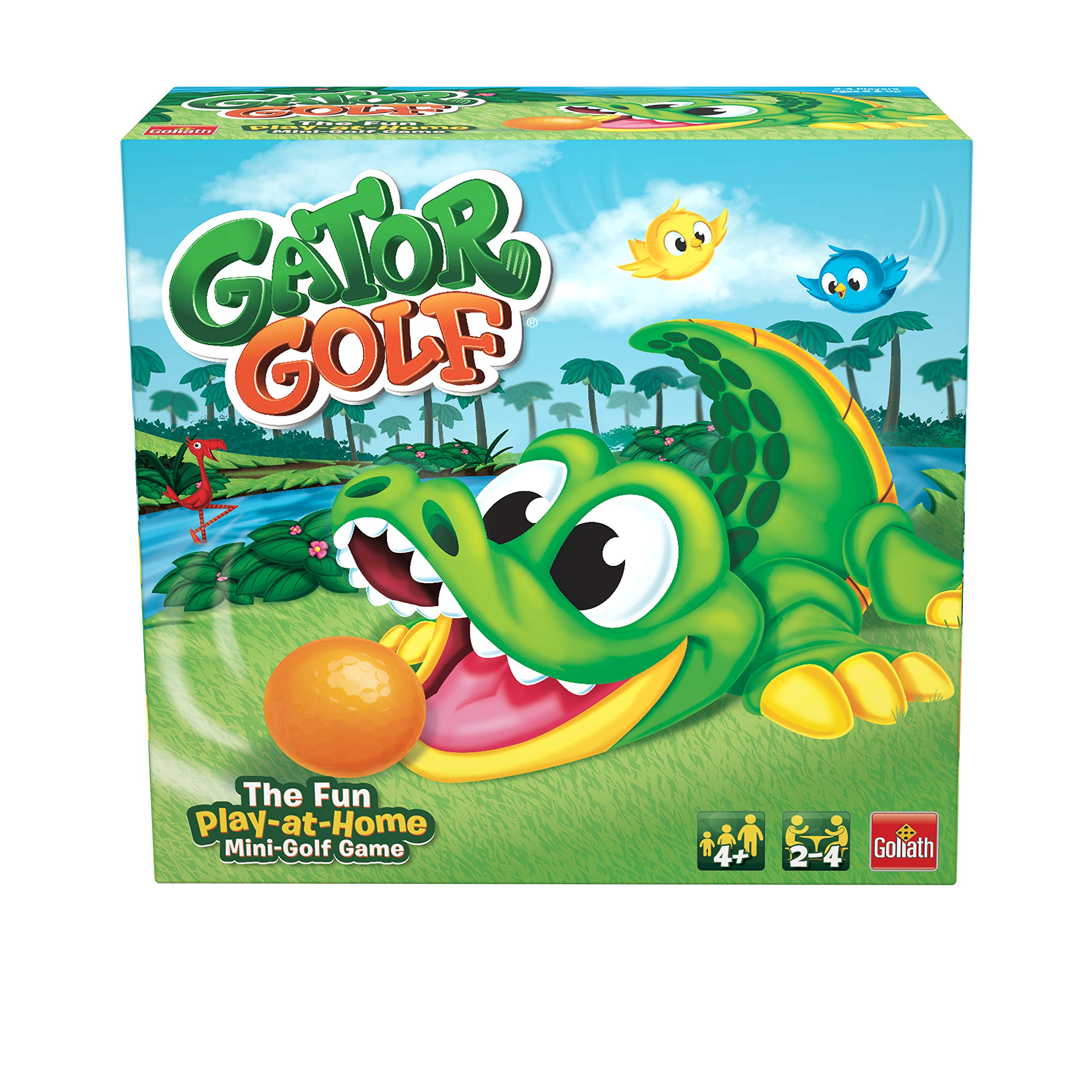 Goliath Gator Golf - Putt The Ball into The Gator's Mouth to Score Game
