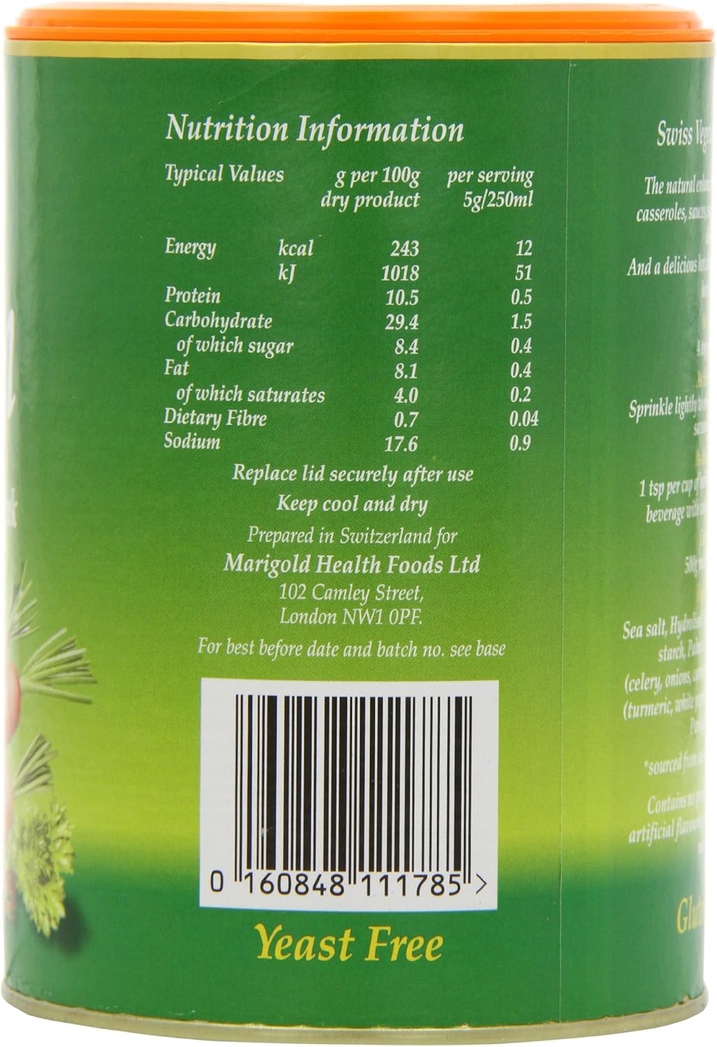 Bouillon Instant Vetable Sto Powder - Vegan &