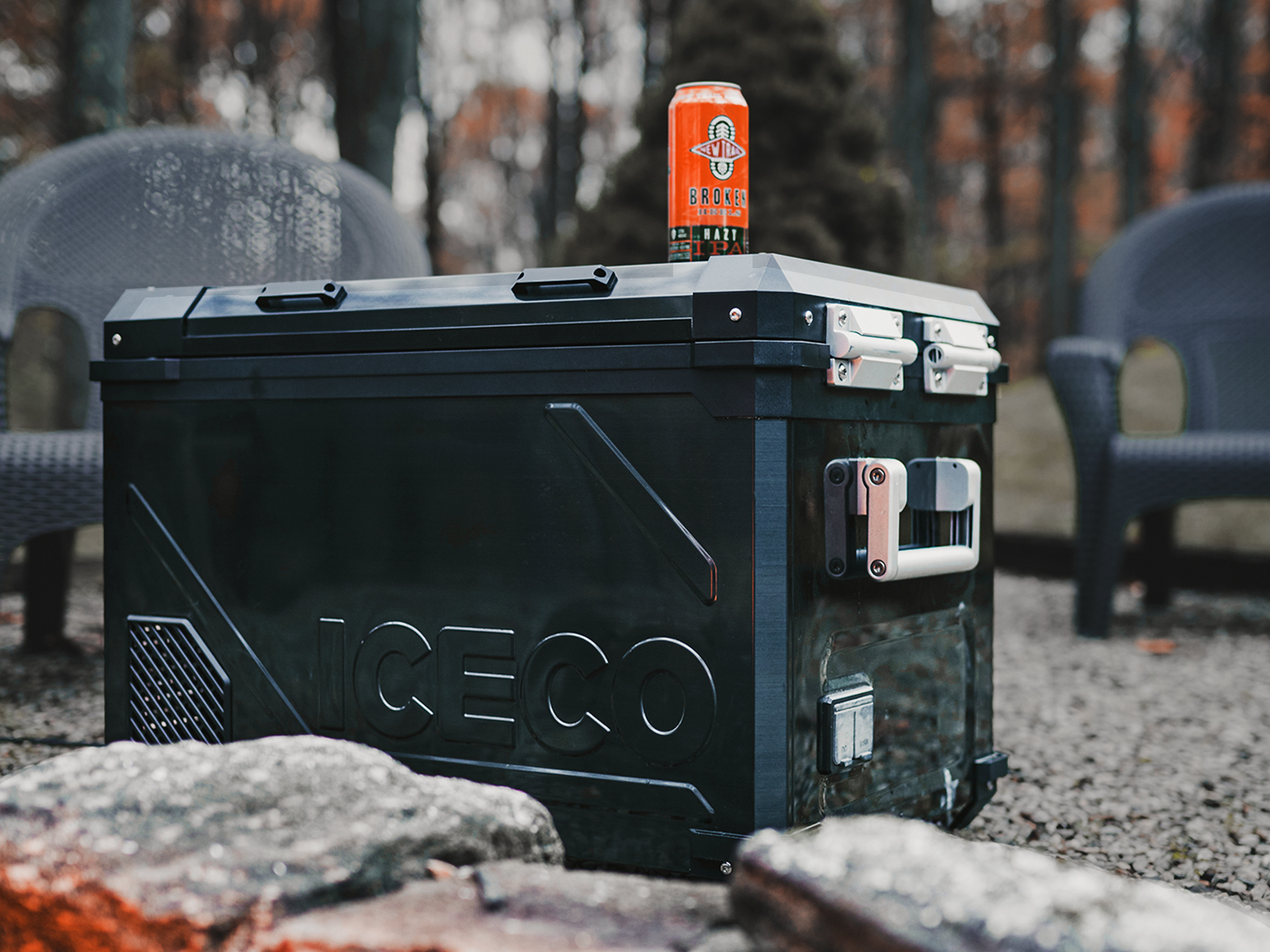 Amazon.com: ICECO APL55 Dual Zone Portable Refrigerator, 58 Qt 12v