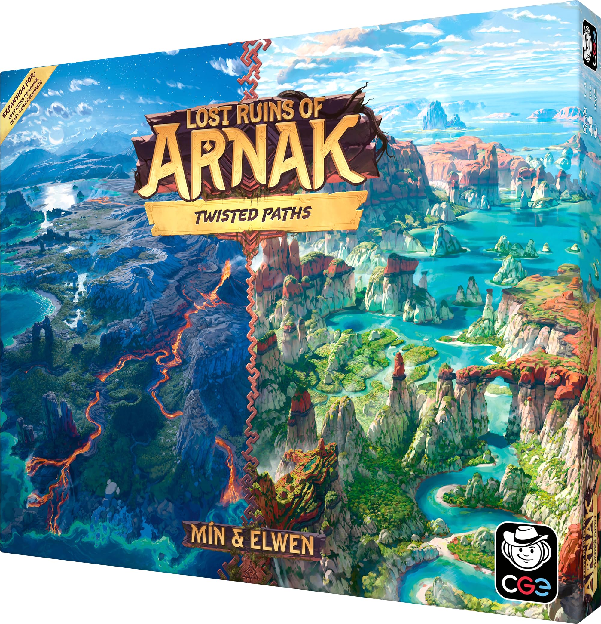 Lost Ruins Of Arnak Board Game: Twisted Paths Expansion