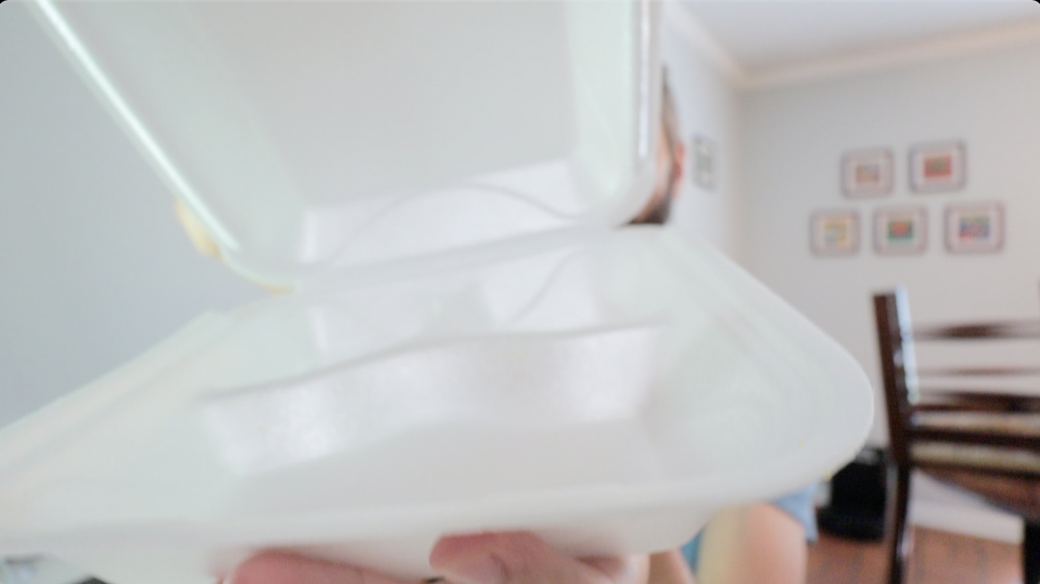 Best To Go Box | Clamshell 3 Compartment Styrofoam Container