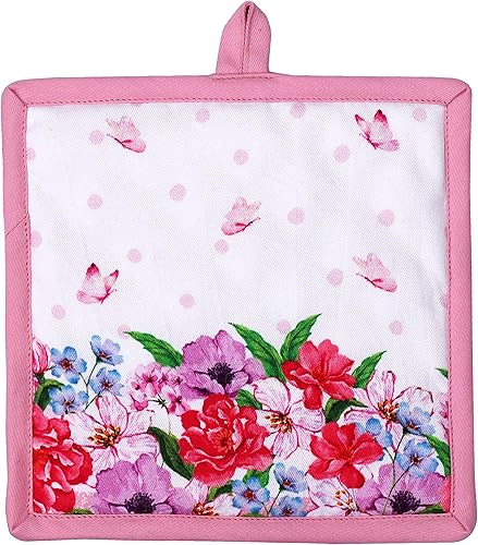 Miniatura 2 de AMOUR INFINI Juego de 2 soportes para ollas resistentes al calor, lavables, antideslizantes, para cocina, hornear, cocinar, barbacoa al aire libre,