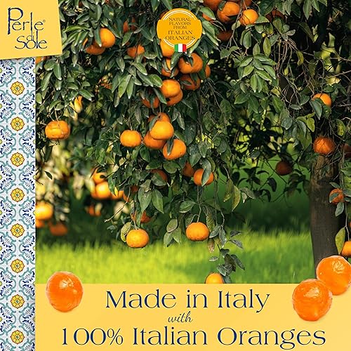 Miniatura 2 de Las gotas originales de naranja Perle di Sole hechas con aceites esenciales de naranjas de Sorrento (7.05 oz  7.05oz) (paquete de 2)