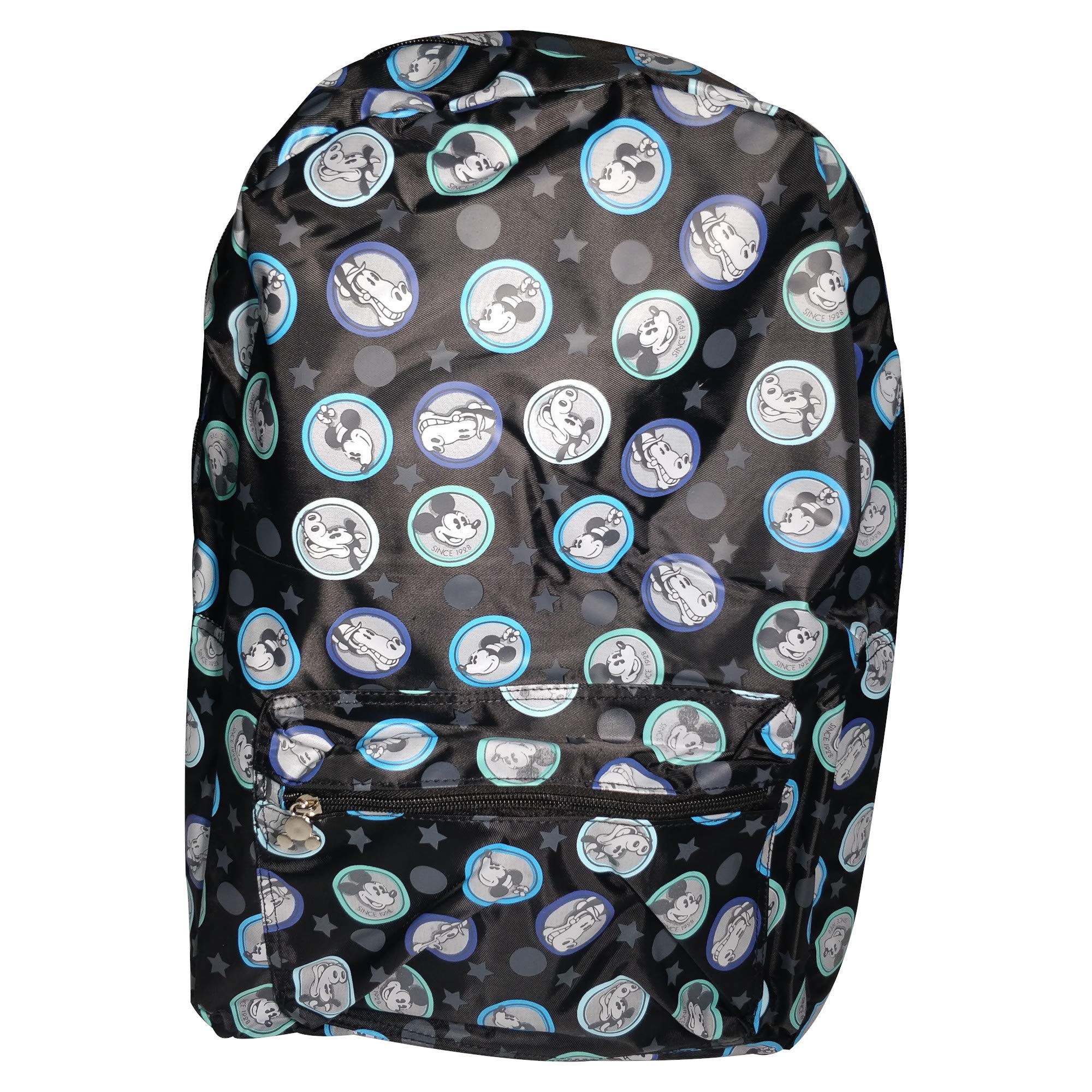 DisneyMickey Mouse All-Over Mickey & Friends Print Grey Kid's Backpack, 41 cm, 20 liters, Blue