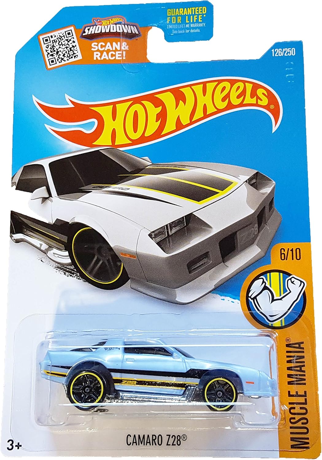 Hot Wheels - 126/250-2016 Muscle Mania 6/10 - Camaro Z28