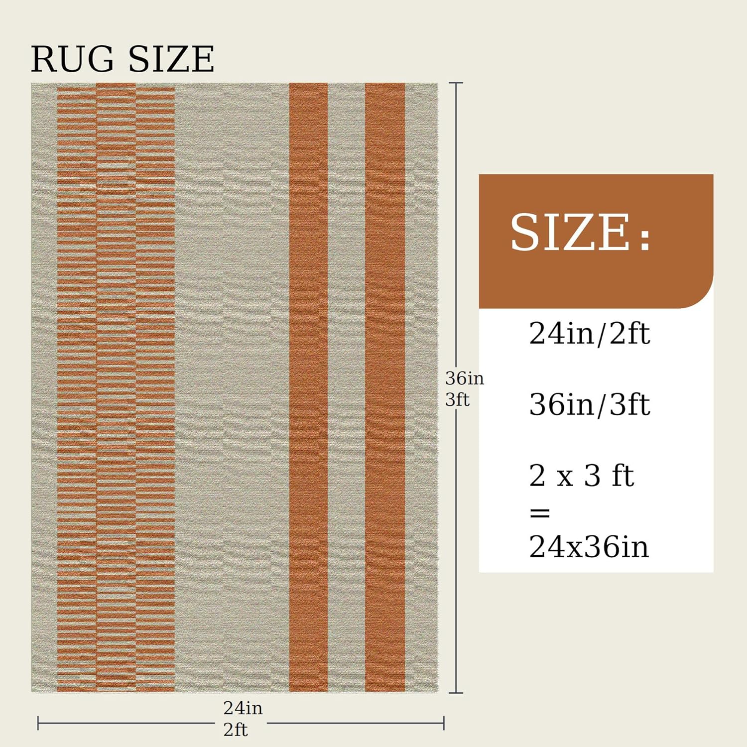 2x3 Washable Doormat, Non-Slip Rug for Front Door, Bathroom & Kitchen - Low Pile Indoor/Outdoor Mat with Rubber Backing, Modern House Design