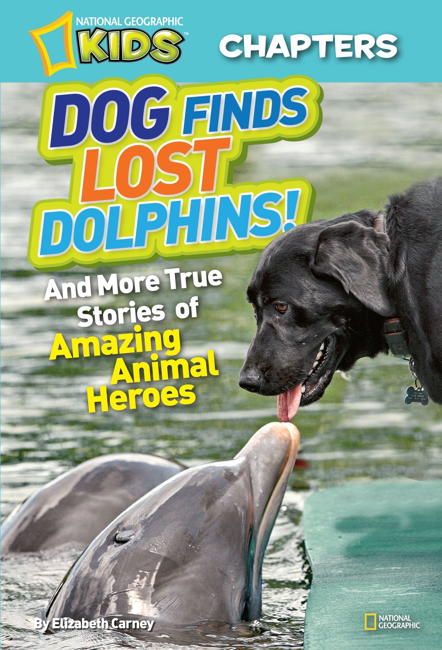 National Geographic Kids Chapters: Dog Finds Lost Dolphins: And More True Stories of Amazing Animal Heroes
