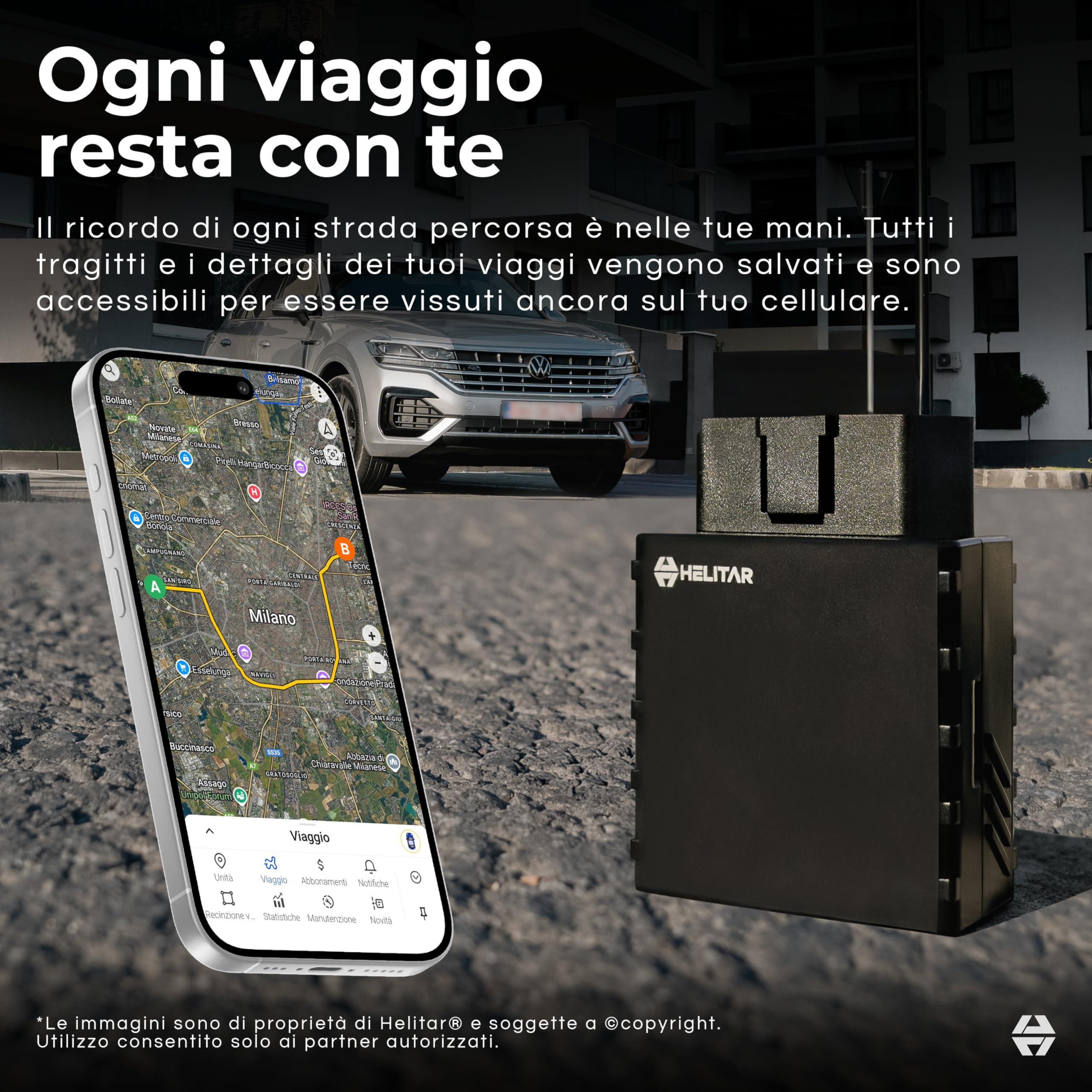 Localizzatore GPS per Auto - Porta OBD - 5 Anni di Tracciamento Inclusi - Garanzia su Furto e Incidente Del Tuo Veicolo - GPS Tracker con Copertura Globale