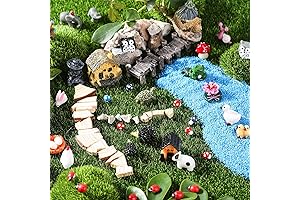 172Pcs Miniature Fairy Garden Set, Clearance Price!