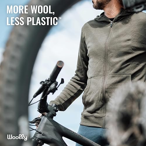 Miniatura 5 de Lana Merino Pro-Knit con cremallera para hombre, transpirable, antiolor