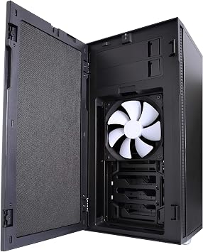 Fractal Design Define R5 - Mid Tower Computer Case - ATX - Optimized for High Airflow and Silent - 2X Fractal Design Dynamic GP-14 140mm Silent Fans Included - Water-Cooling Ready - Black