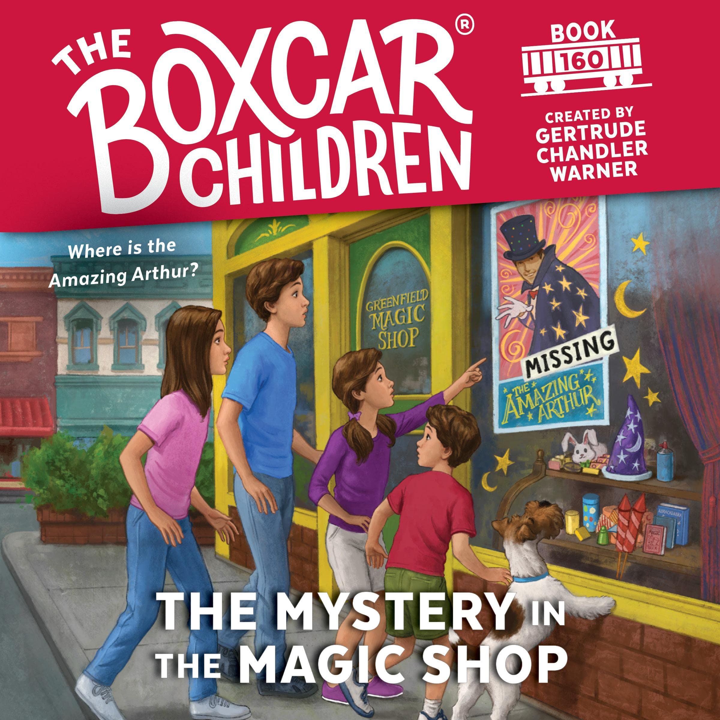 Cover art for The Mystery in the Magic Shop