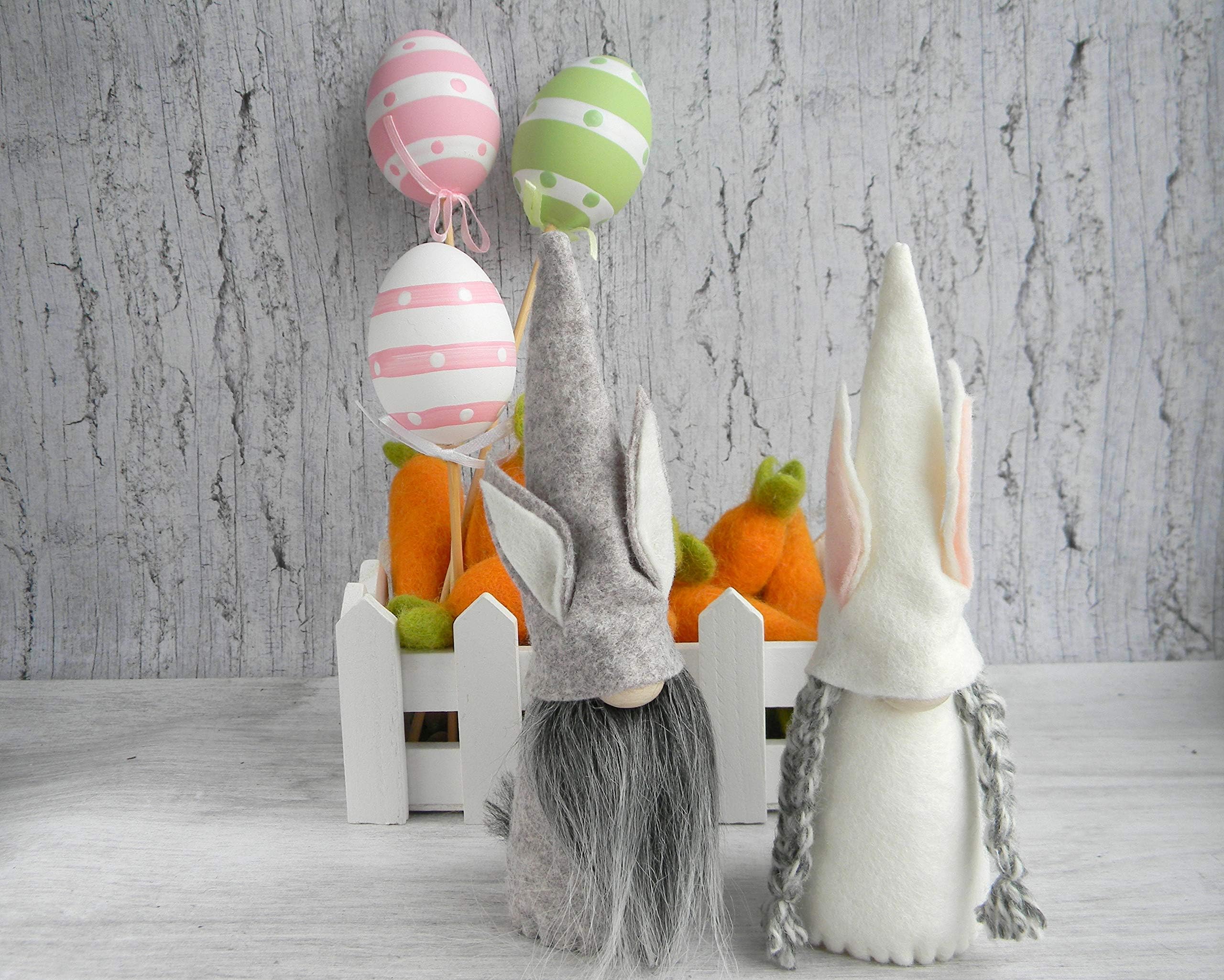 Easter Bunny Gnome Rabbit Gnomes Easter Gifts Easter Basket stuffers Easter bunny Spring decor Easter Gnomes Swedish tomte