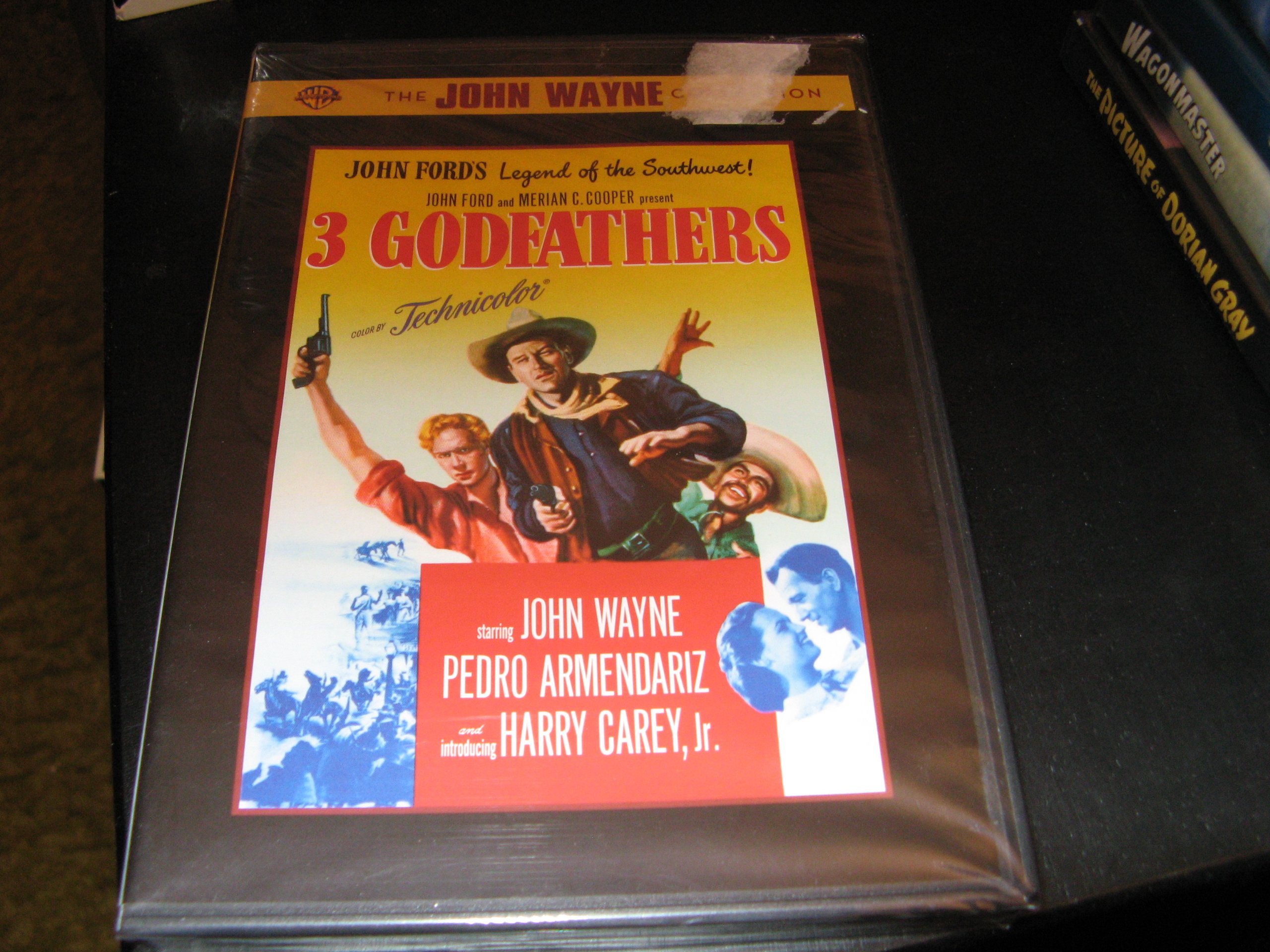 Película 3 Godfathers en DVD edición importación de Estados Unidos y Alemania