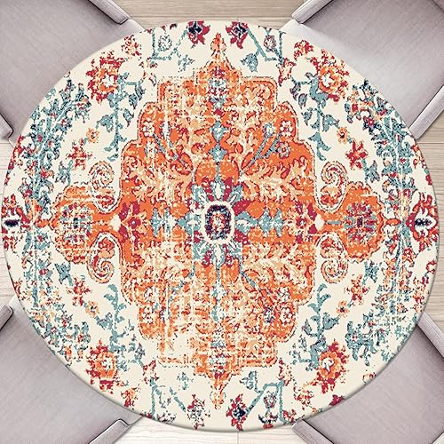 Mantel redondo ajustable con elástico manteles redondos para exteriores, mantel elástico redondo para mesas, impermeable, limpiable, cubierta de