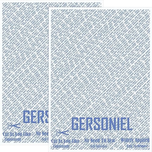Paquete de 2 parches adhesivos mágicos para planchar a doble cara, cortados para adaptarse a un parche de estilo libre, sin costura, cinta adhesiva