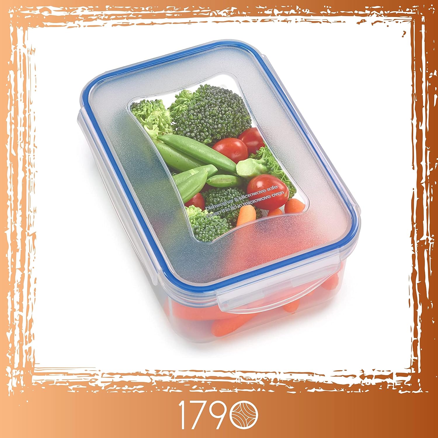 Plastic Food Storage Containers with Lids for use in Freezer Safe Food Storage Container Set and Large Food Storage Containers with Lids (16 piece Food Containers)
