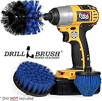 Vista 4 de Juego de cepillos de limpieza acuática para taladro, accesorios para peceras, accesorios para barcos, kit de fregado de acuario, cepillos