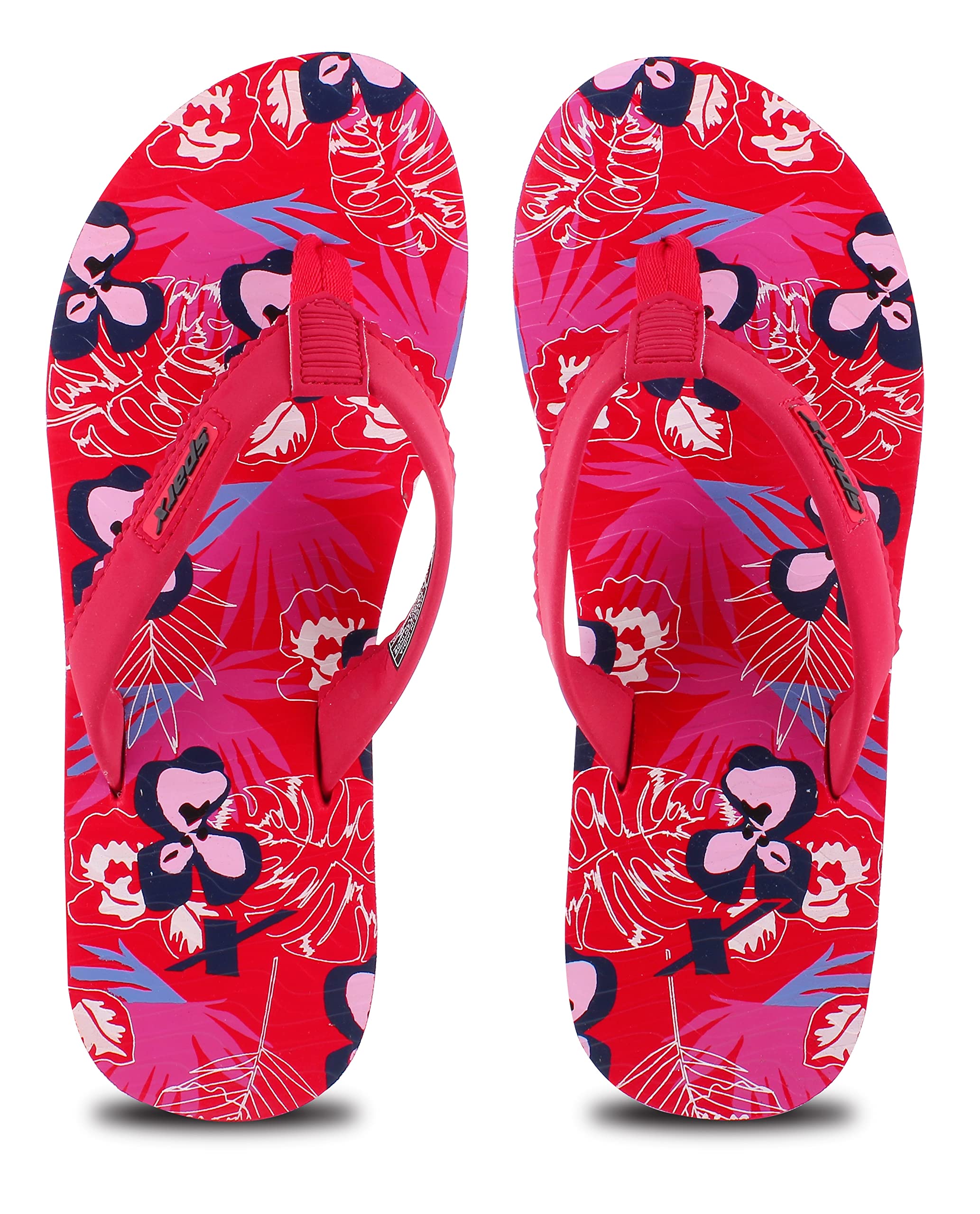 Sparx Women SFL-126 Red Navy Blue Flip Flops (SF0126LRDNB0006) (B0B71WJ9ZS) Amazon Price History, Amazon Price Tracker
