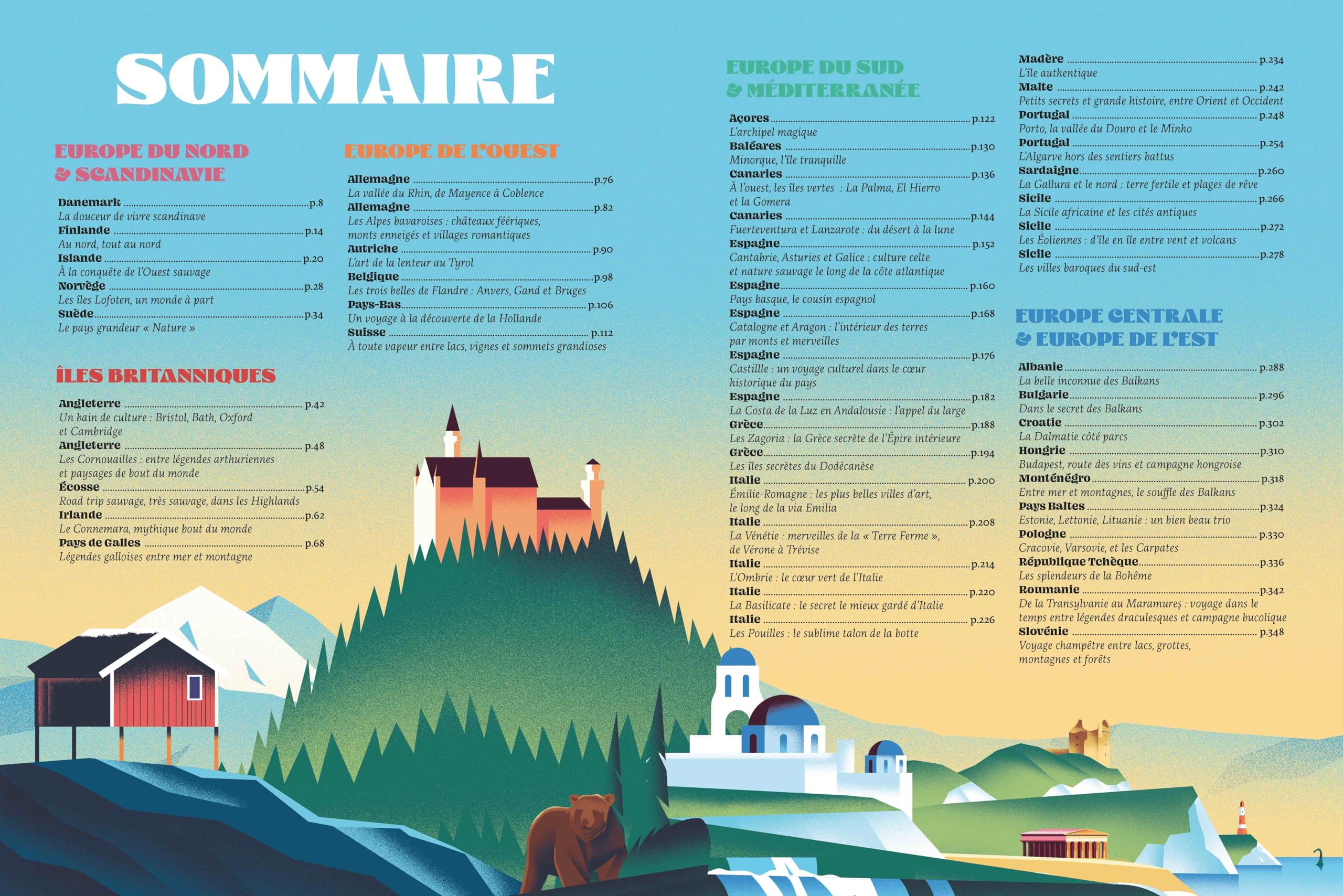 Les 50 voyages à faire dans sa vie en Europe: L'Europe autrement