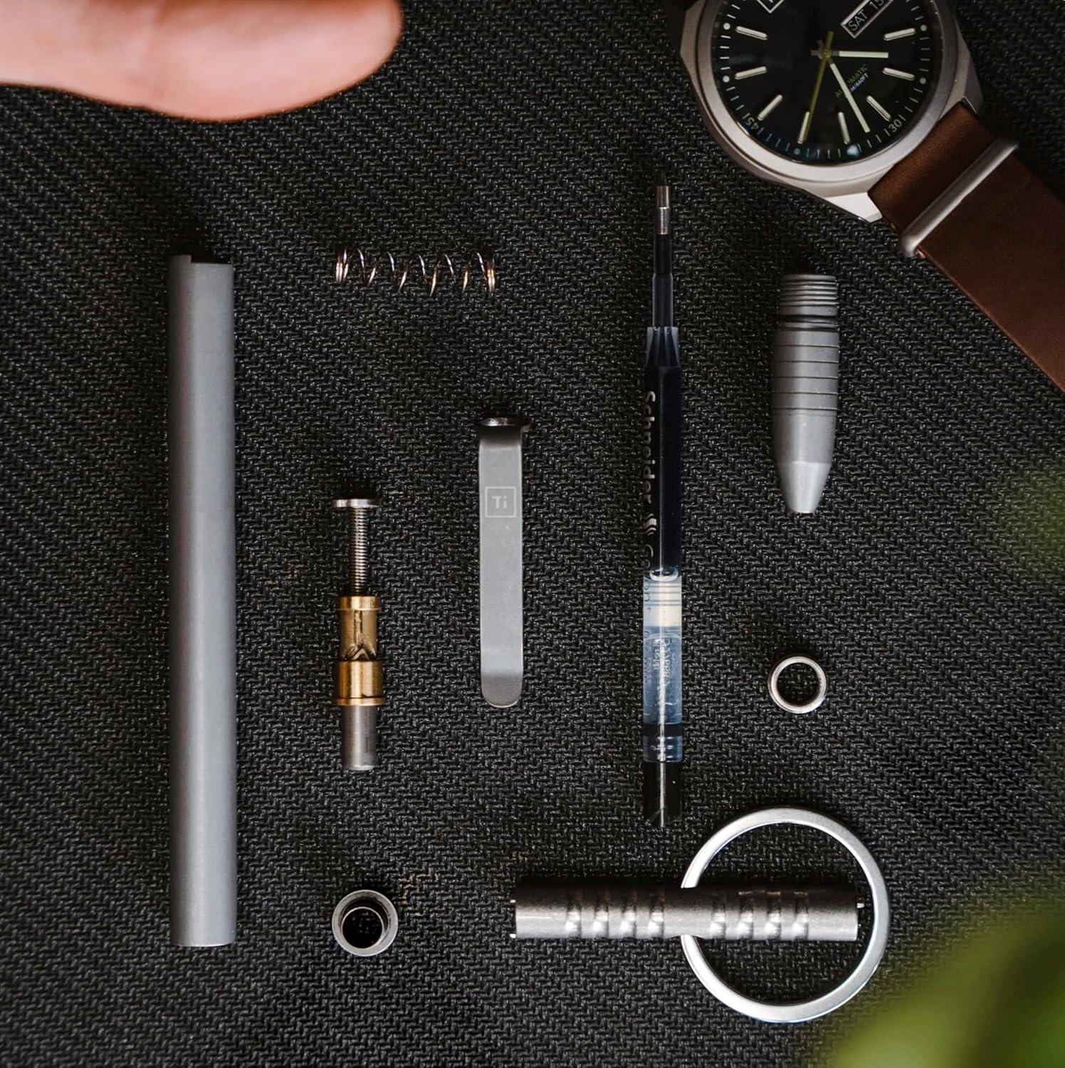 BIG IDEA DESIGN Slim Click Pen (Brass)
