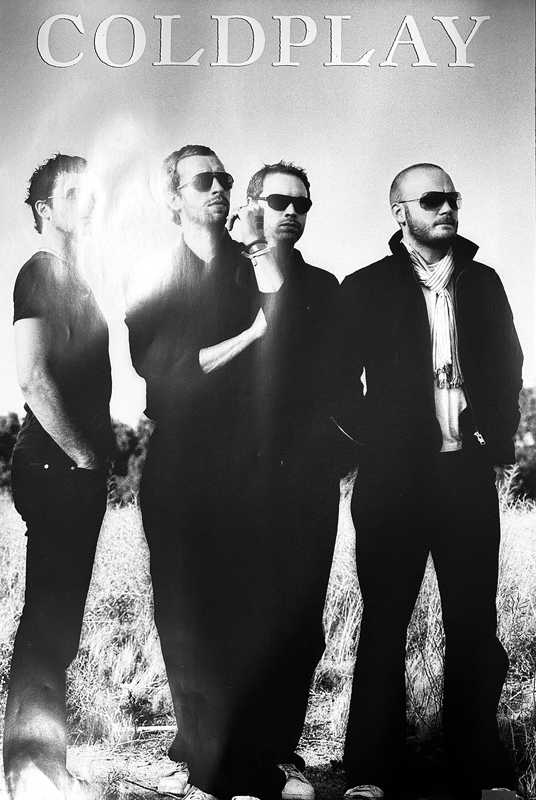 Amazon.com: Coldplay Standing Group band picture poster 24 x 36
