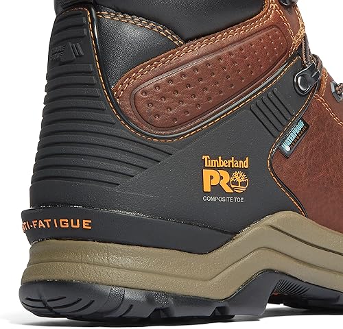 Miniatura 3 de Timberland PRO Hypercharge TRD - Botas de trabajo para hombre, 6 pulgadas, con punta de seguridad, impermeables, industriales para senderismo