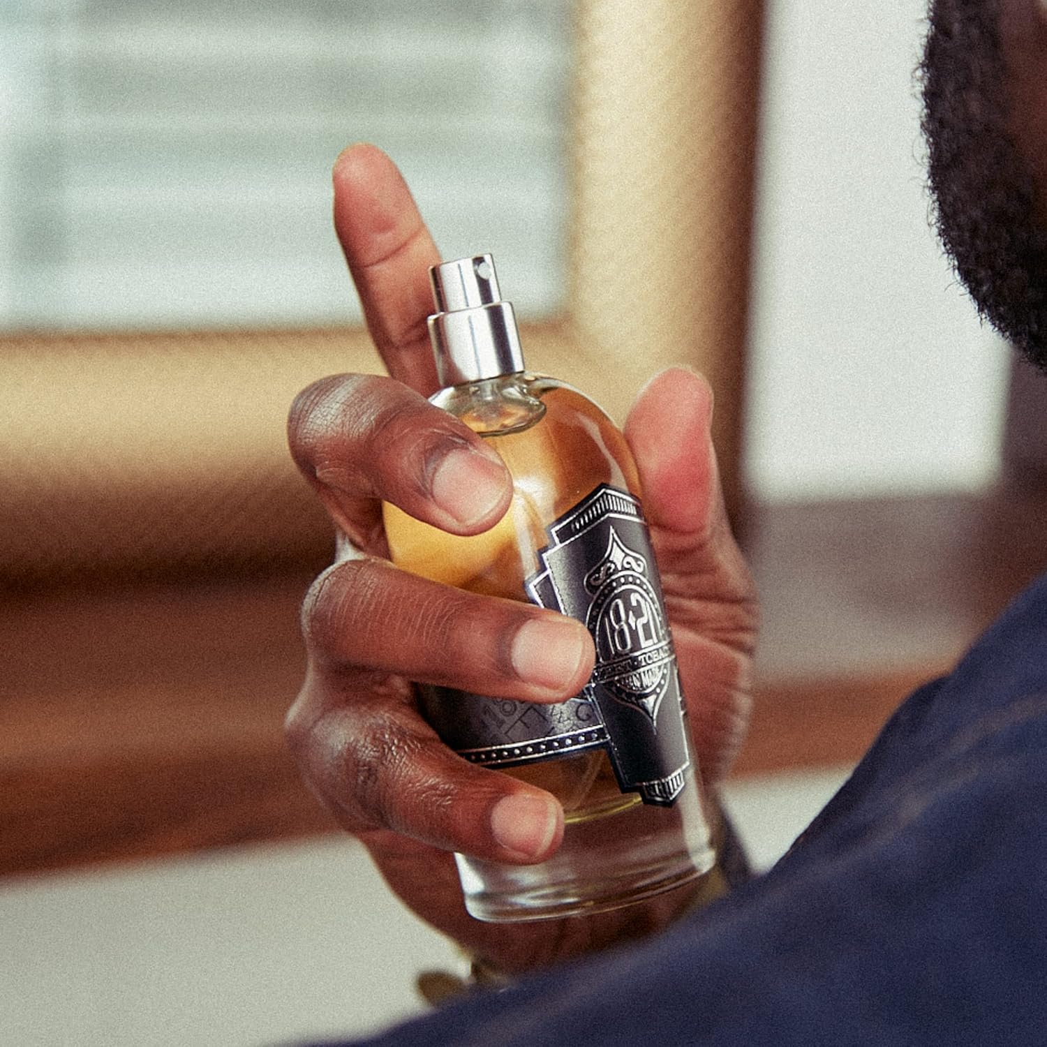 18.21 Man Made Men’s Cologne, 3.4 fl. oz - Long-Lasting Eau de Parfum for Men, Sweet Scent with Woodsy Undertones - Eau de Toilette with Masculine Aromatics