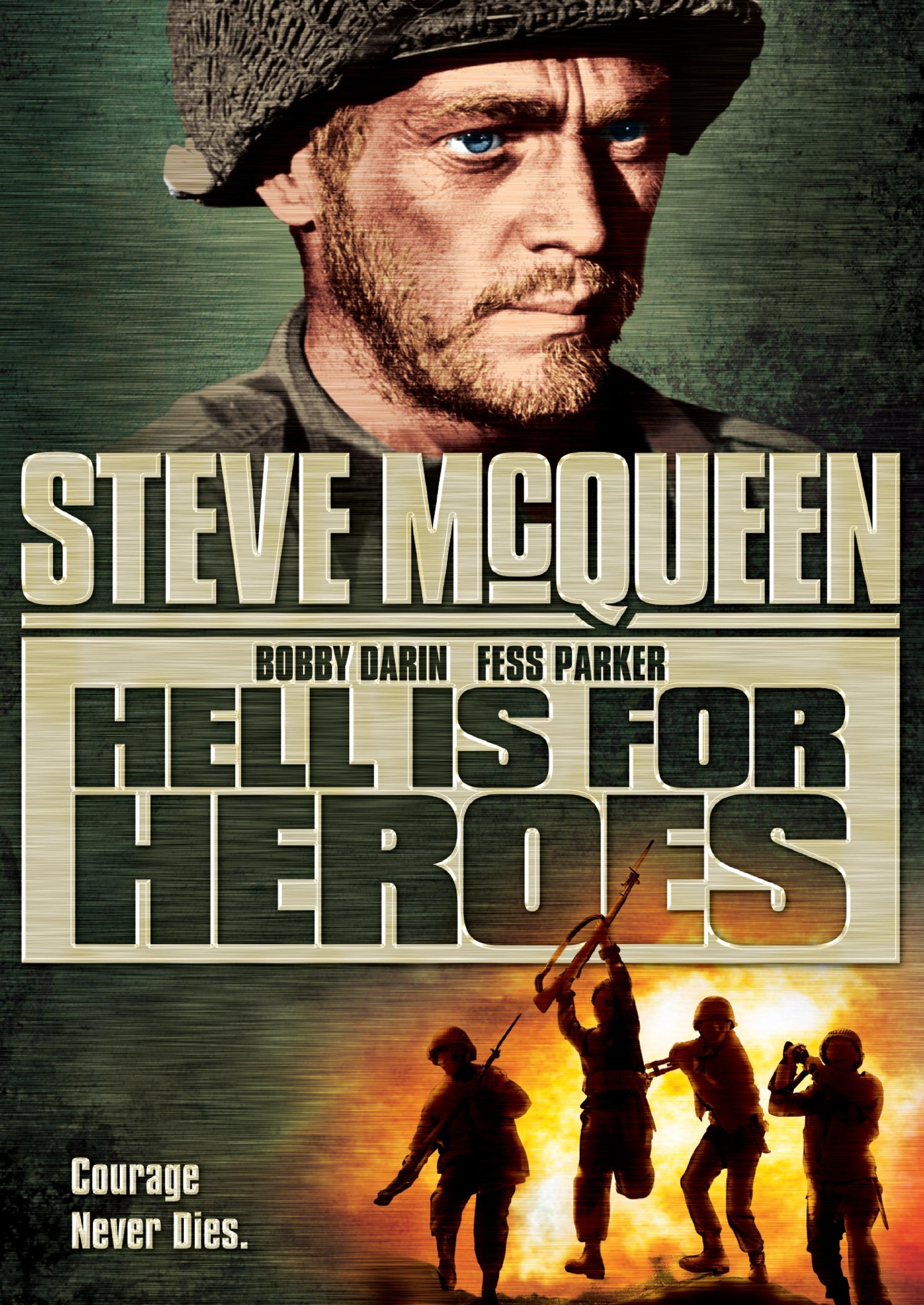 Hell Is for Heroes DVD Edición Reino Unido Clásico de Cine Bélico