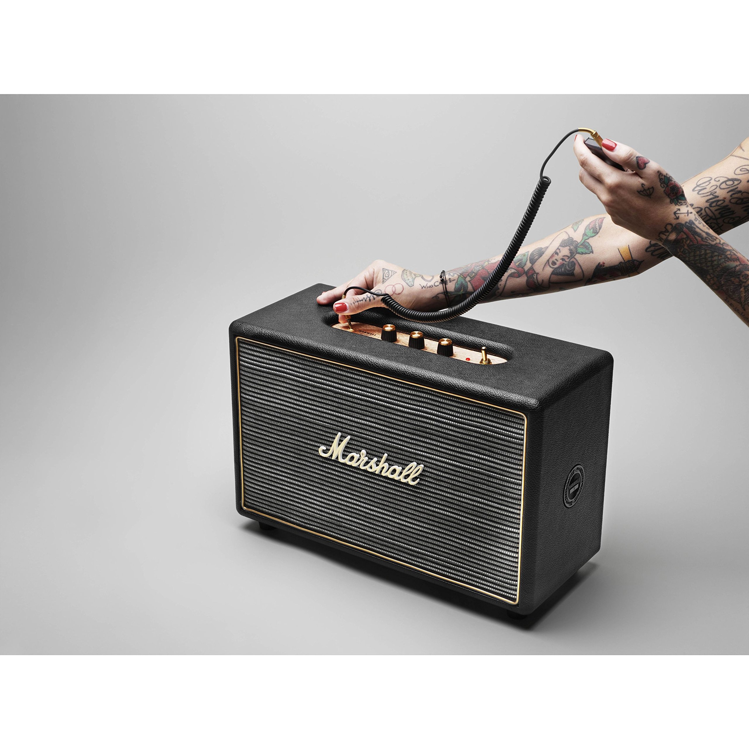Marshall Stanmore Bluetooth Speaker, Black (4090107): Portable