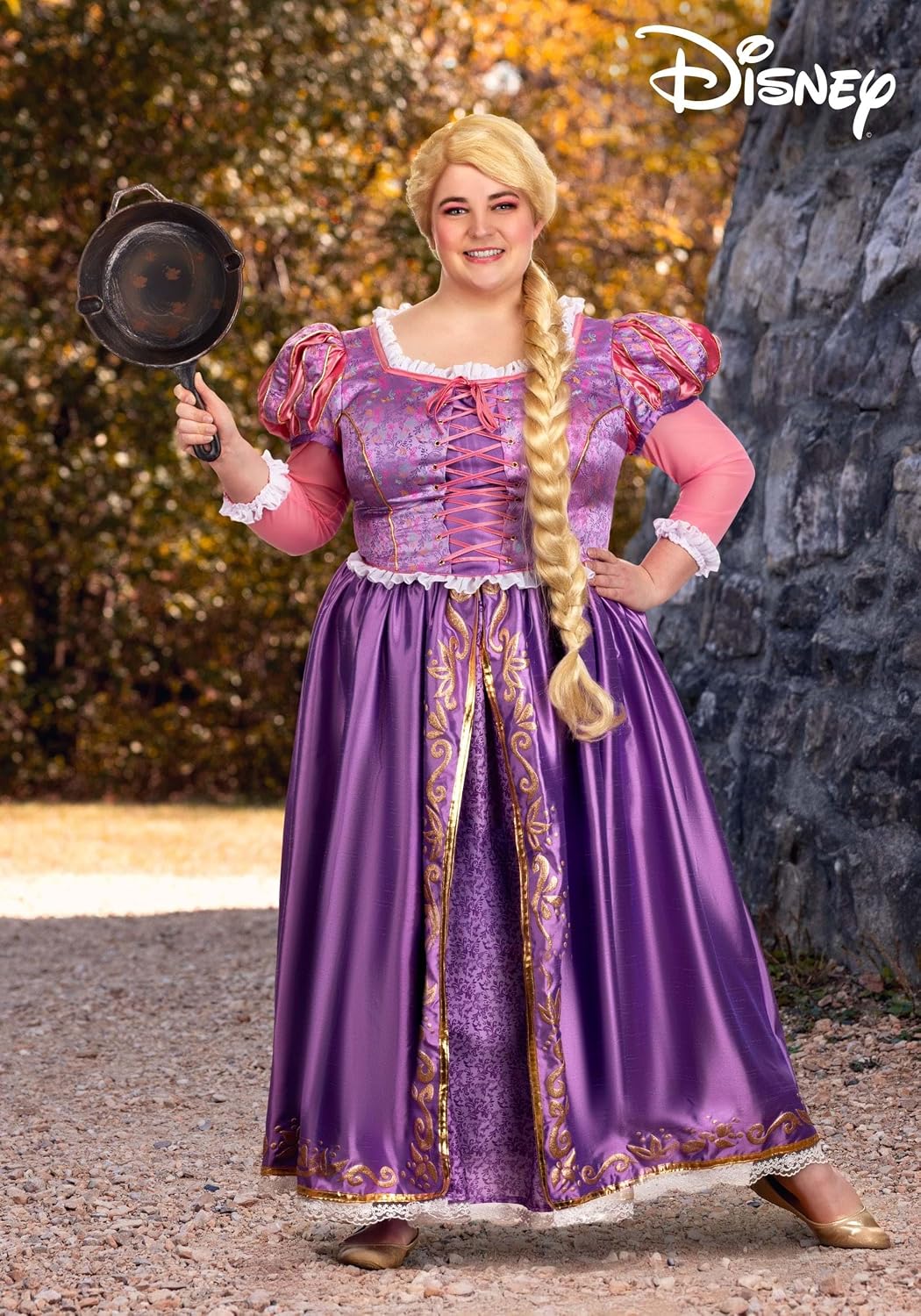 Plus Size Rapunzel Costume for Women - Premium Disney Rapunzel Tangled Dress for Adults - Officially Licensed