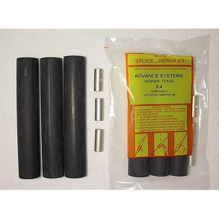 3 x A3C Submersible Pump Wire Splice Kit Repair and Installation. #10 ...
