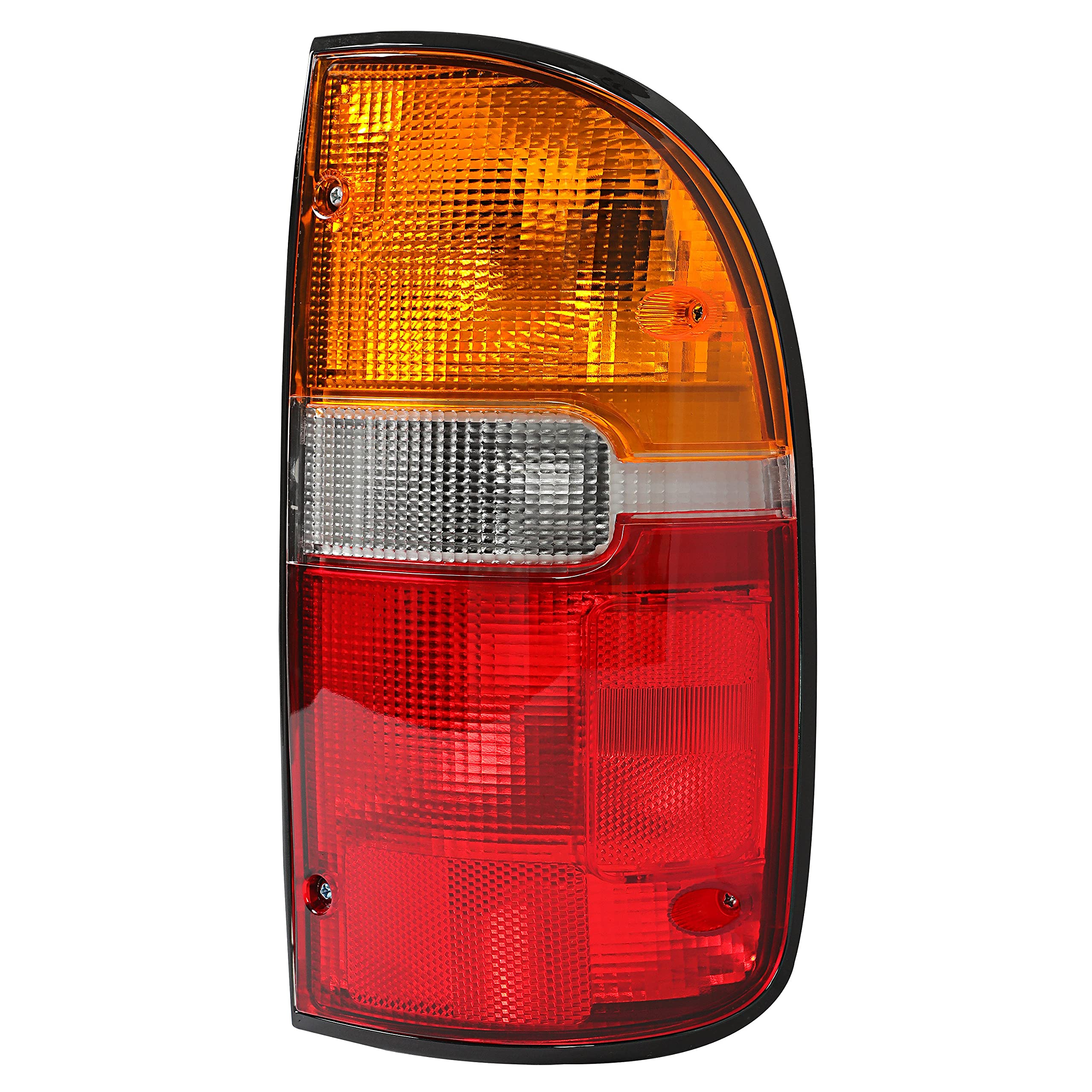 HECASA Tail Light W/Bulb(s) Compatible with 1995-2000 Toyota Tacoma Passenger Side Signal Brake Lamp Taillight Replacement for TO2801116