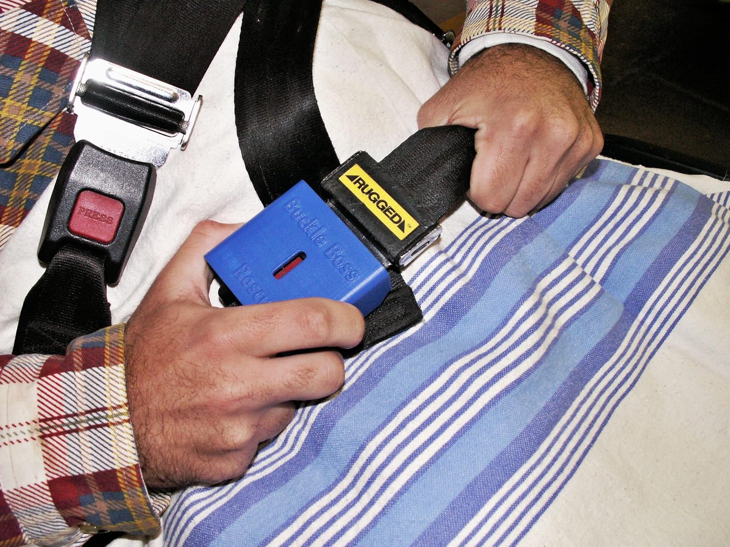 Rescue | Seat Belt Guard Made for Ambulance and Patient Transfers | Increases Safety for Patients and Medical Personnel During Transport |Keep Patients Safe While in Transit