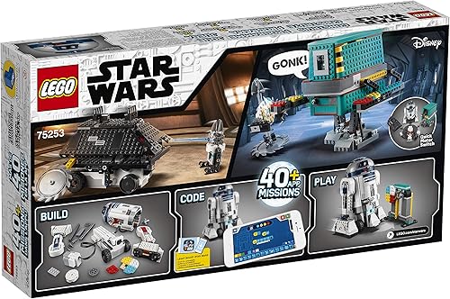 Miniatura 9 de LEGO Star Wars BOOST Comandante droide 75253 Juego de construcción de droides de Star Wars con robot R2 D2 juguete para niños a aprender a codificar