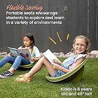 Vista 66 de ECR4Kids Leaf Asiento de suelo, silla mecedora, morado, 6 piezas