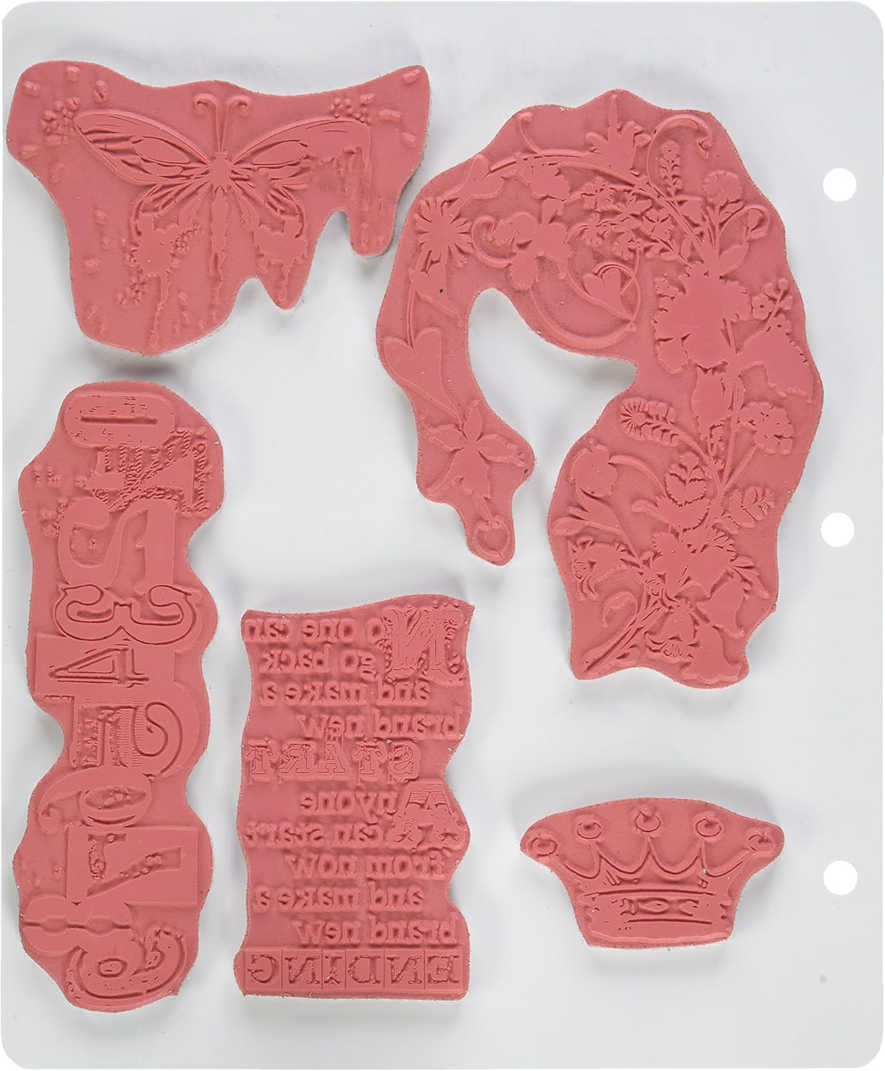 Stampers Anonymous Tim Holtz Cling Rubber Stamp Set, Fairytale Frenzy